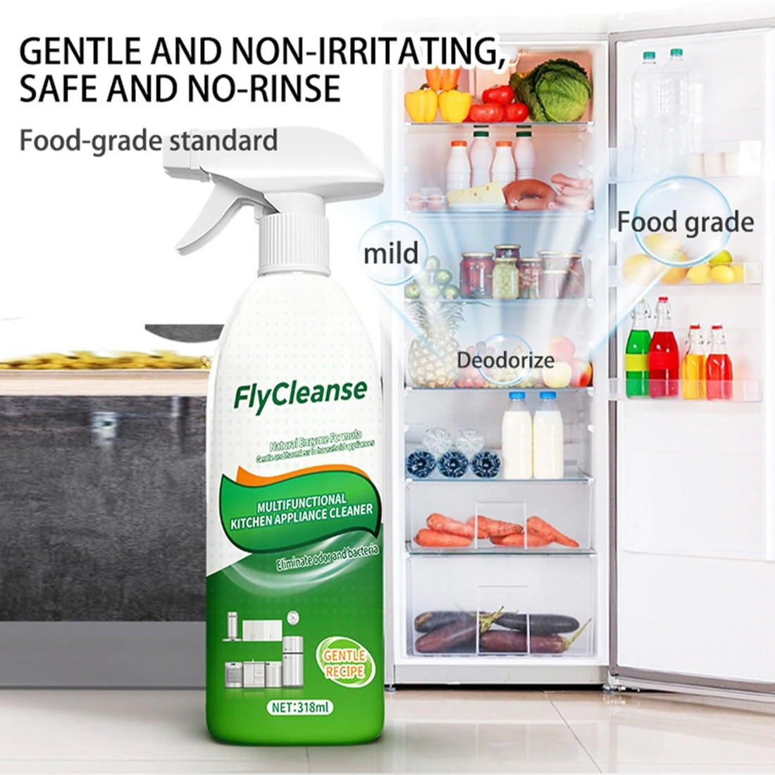 Oil stain remover, Cooktop Cleaner,grease remover, kitchencleaner, range hood cleaner, heavy-duty oil stain remover