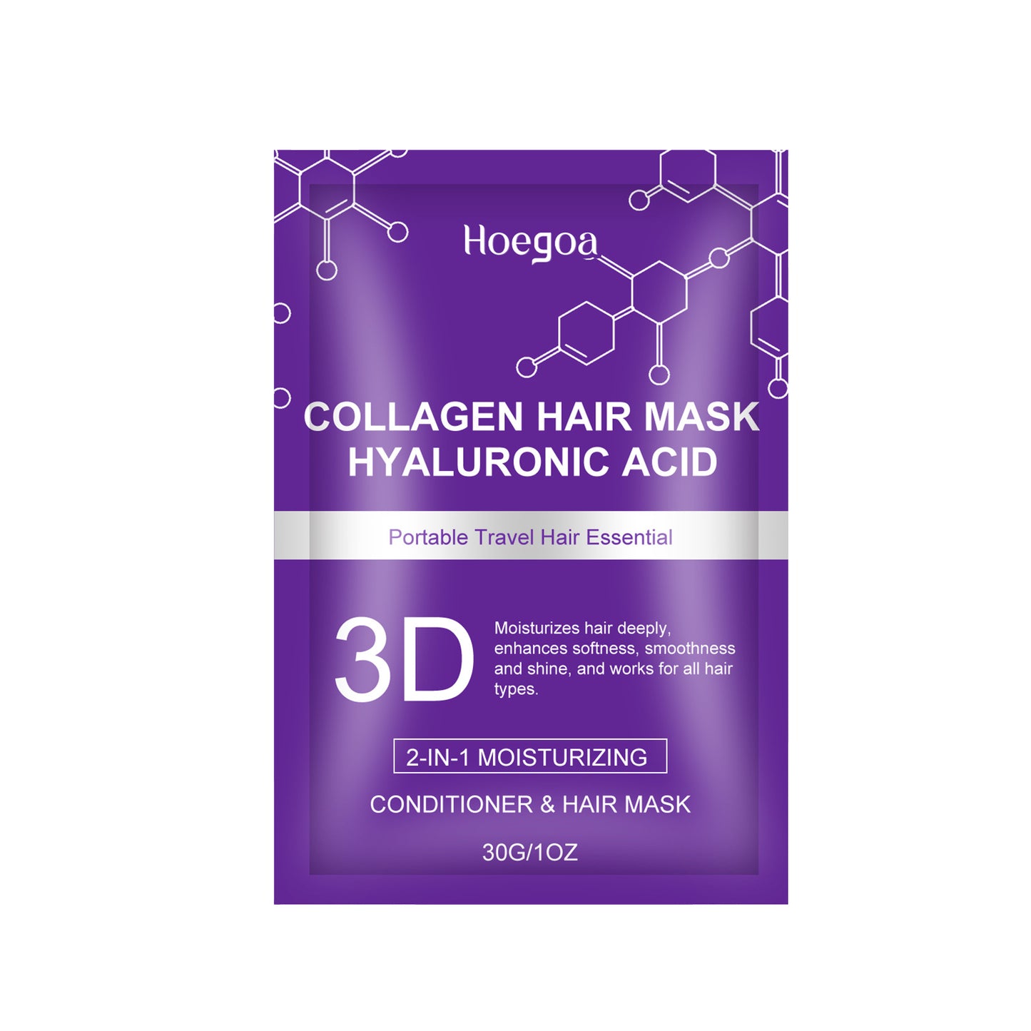 3D collagen hair mask (pack of 5pcs)