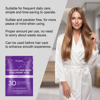 3D collagen hair mask (pack of 5pcs)