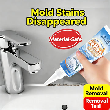Mold Remover Gel for Home – Bathroom & Kitchen Mildew Cleaner for Washing Machine Seals, Tiles, and Refrigerator