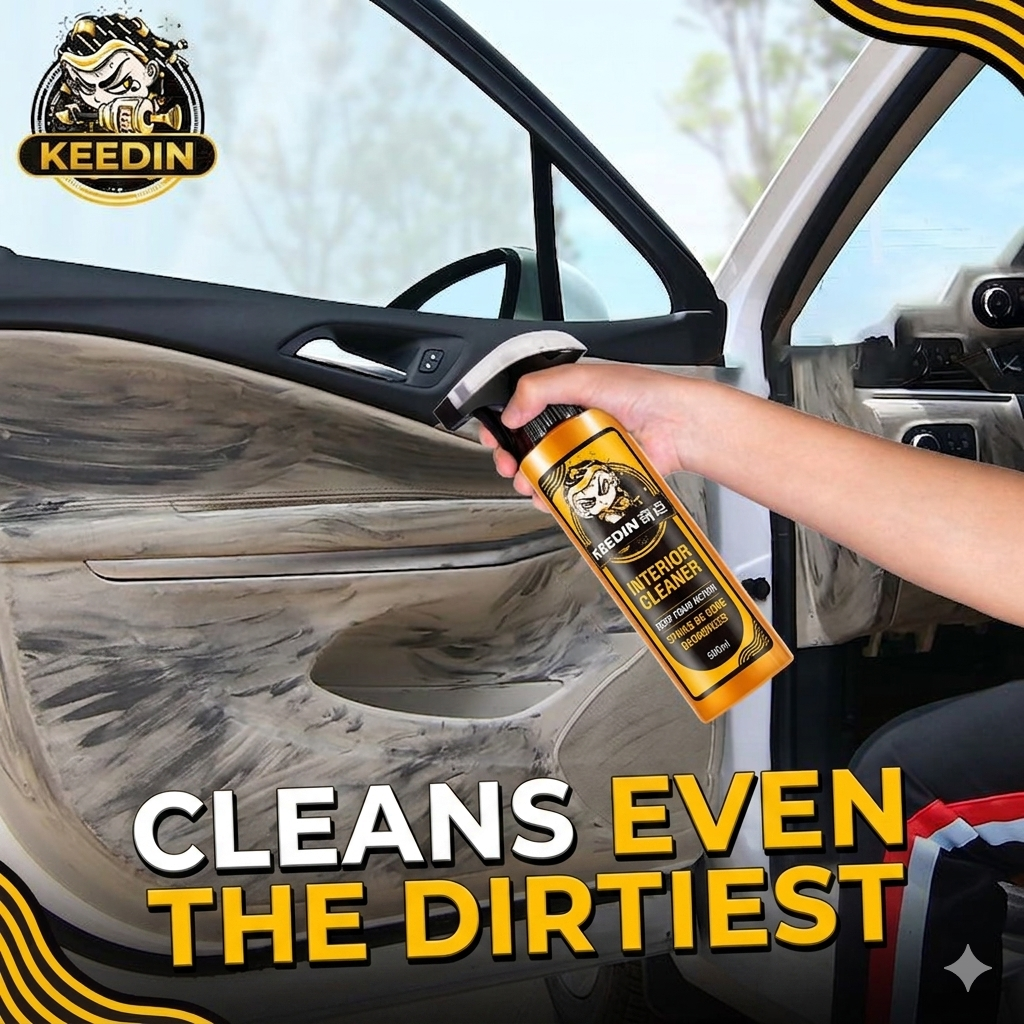 【KEEDIN Singularity】Car Interior Foam Cleaning Agent - Fresh Scent, Powerful Cleaning Agent for Deep Cleaning Inside the Car