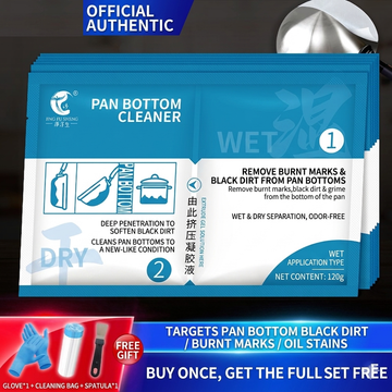 Multi-purpose pot cleaning film, stainless steel, glass, ceramic, and iron pan mask for kitchen use