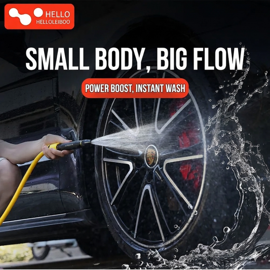 High-pressure car washing nozzle, household spray head, watering hose, car cleaning brush tool, spray gun, flexible hose, car washing set